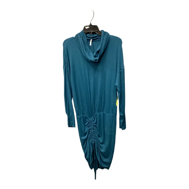 Top Long Sleeve By Free People In Blue, Size: S