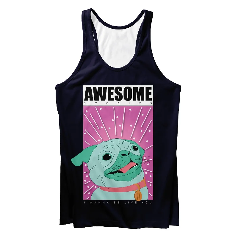 Awesome Pug Tank Top